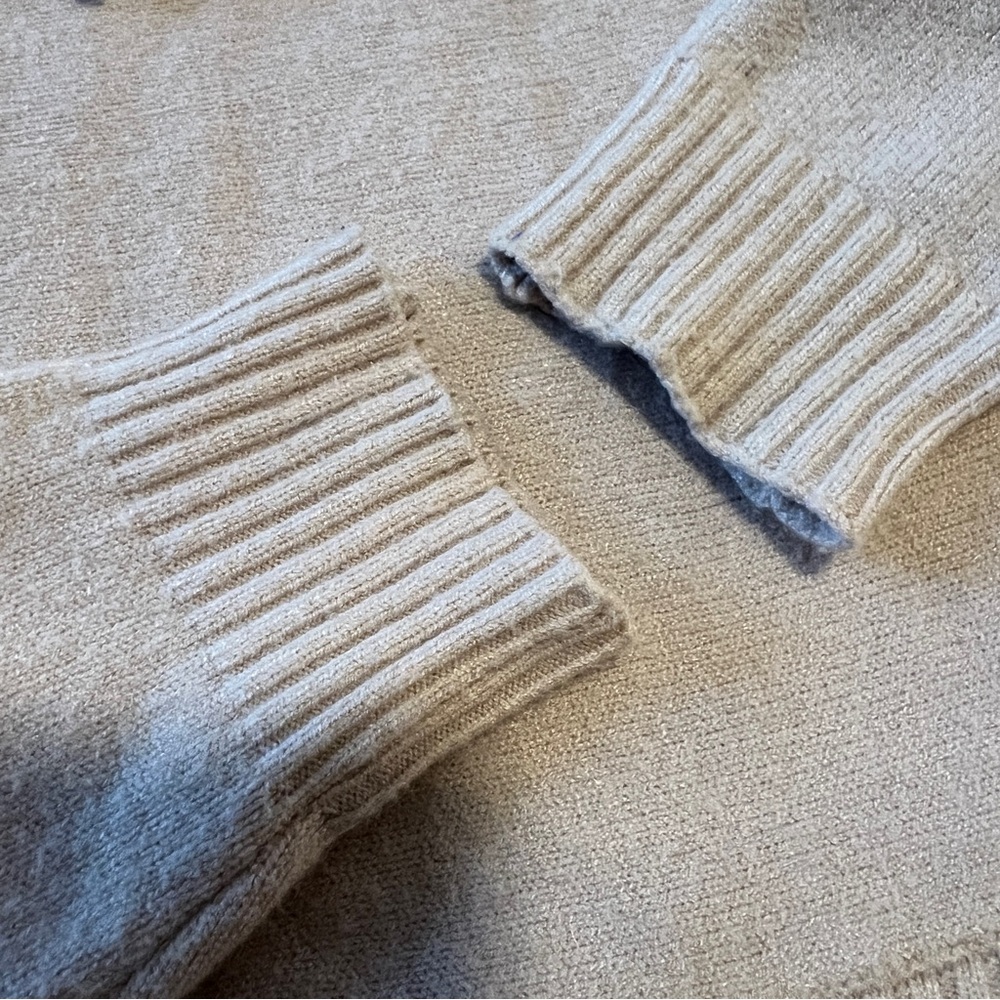 Chelsea & Theodore Blush Fringe Sweater - Picture 3 of 7